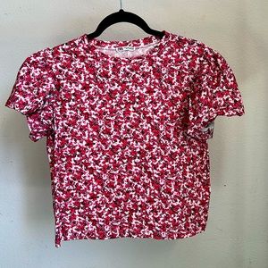 Zara: Spring puffy sleeves Top